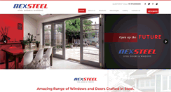 Desktop Screenshot of nexsteel.com